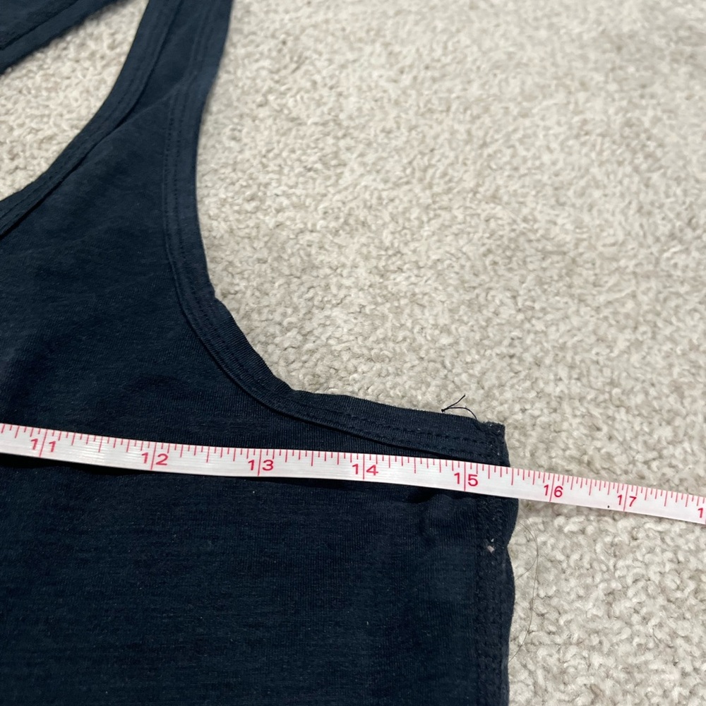 Vuori Navy Racerback Jumpsuit with Drawstring - Picture 6 of 7